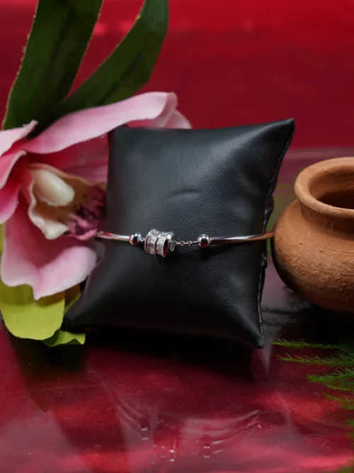 Dumbro Stone Silver Bracelet