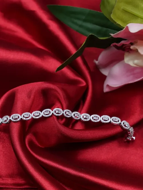 Round Solitaire Designer Bracelet