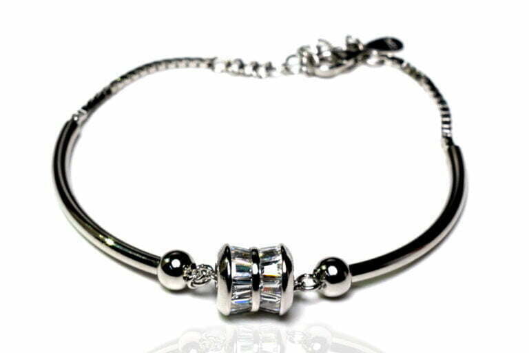 Dumbro Stone Silver Bracelet - Image 3