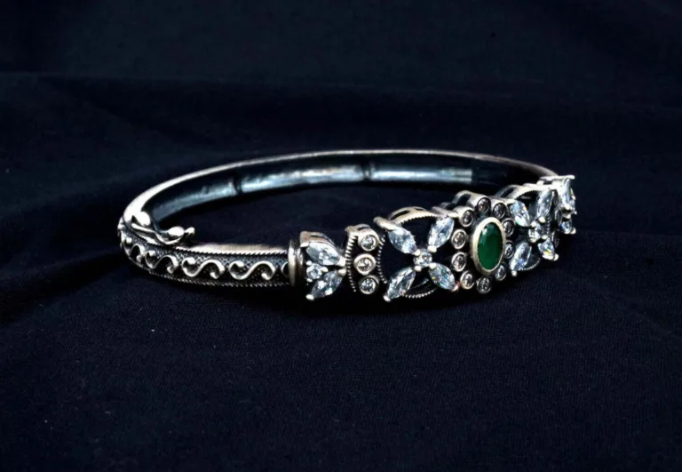Oxidize Silver Kada - Image 2