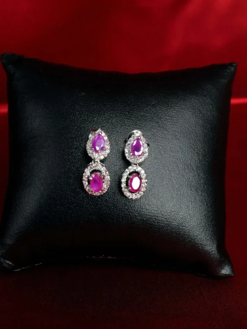 Rubystone  exclusive  long earrings
