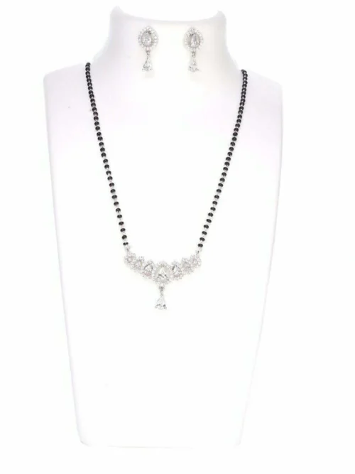 Badam design single line Mangalsutra
