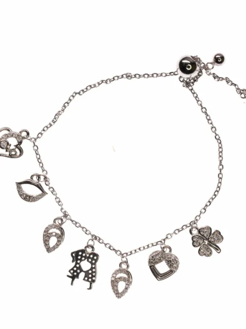 Couple Love Adjustable Charm Bracelet