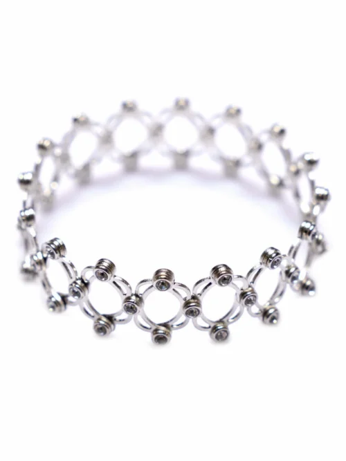 Pure Silver 2 in 1 Silver Kada cum Ring