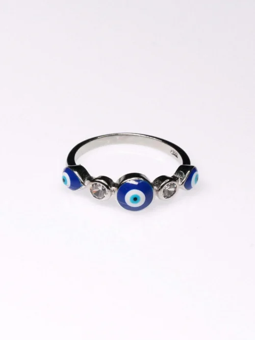 Evil Eye silver  Ring