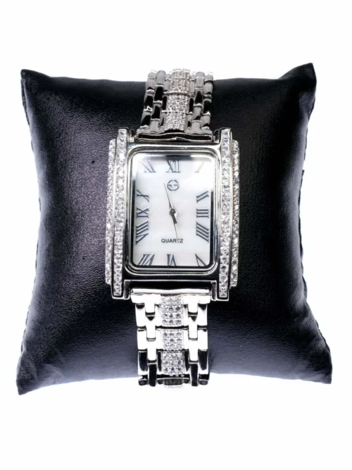 Pure silver watch