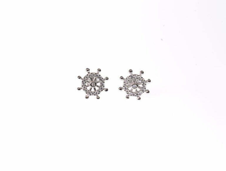 Pure silver Wheel designed  Studs