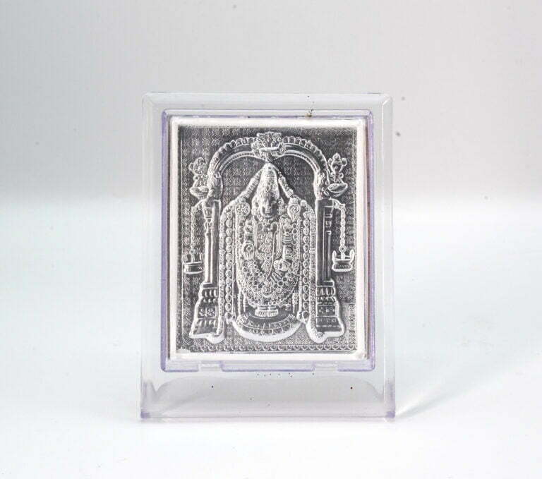 Pure Silver Tirupati Frame