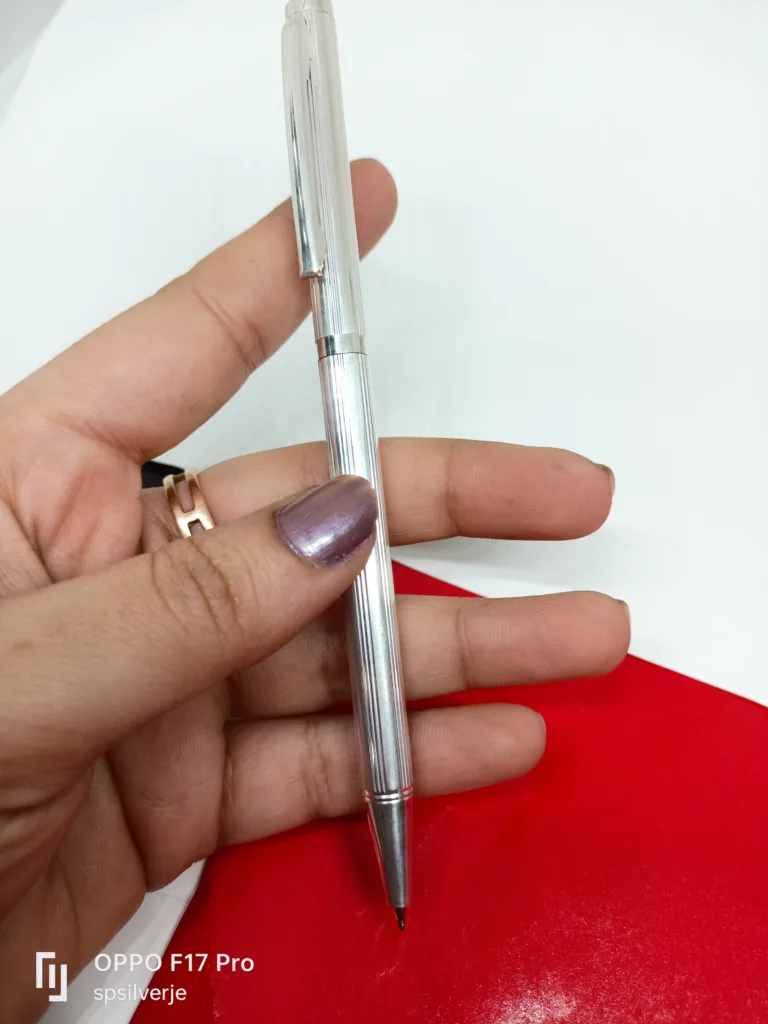PURE SILVER PEN 92.5 HALLMARKED