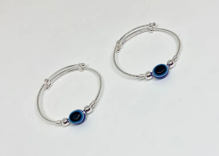 OVAL EVIL EYE ADJUSTABLE KADA