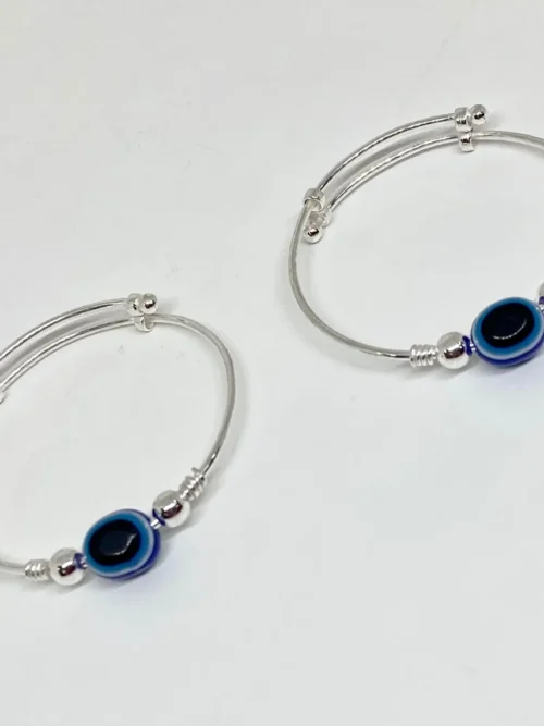OVAL EVIL EYE ADJUSTABLE KADA