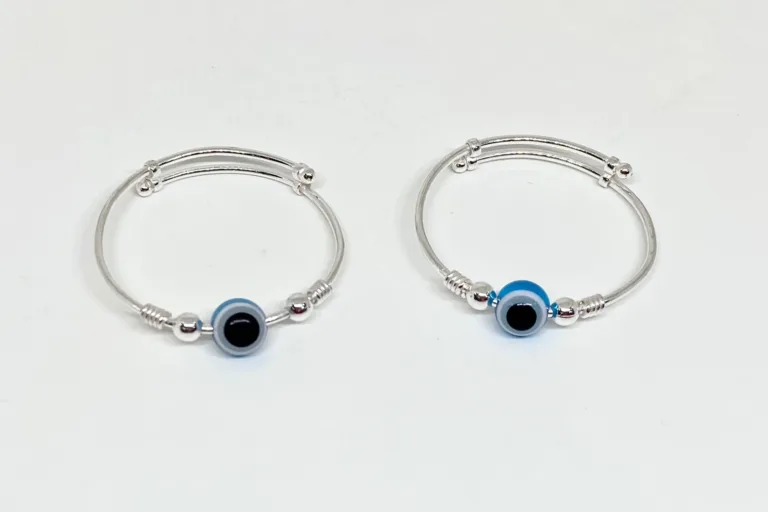ROUND EVIL EYE ADJUSTABLE KADA