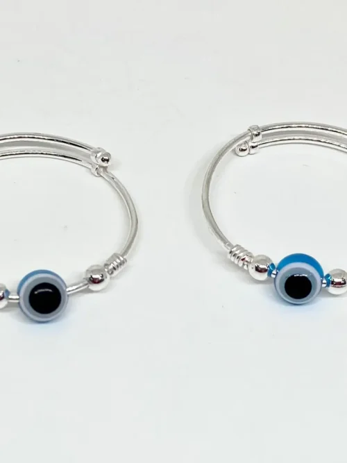 ROUND EVIL EYE ADJUSTABLE KADA