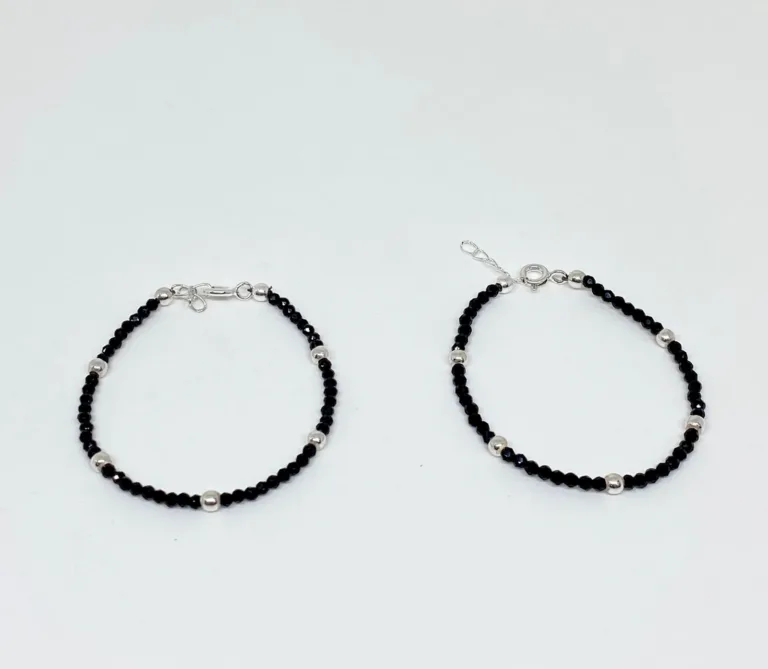 Kids Pure Silver Crystal Bracelet