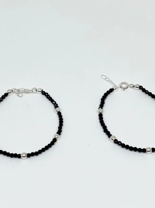 Kids Pure Silver Crystal Bracelet