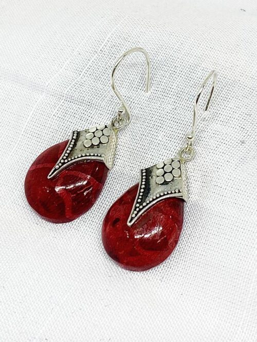 Rani design small coral danglers