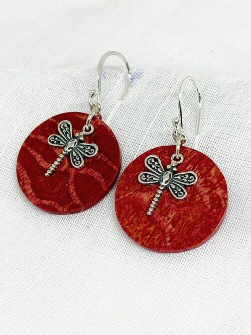 Butterfly motif design coral danglers