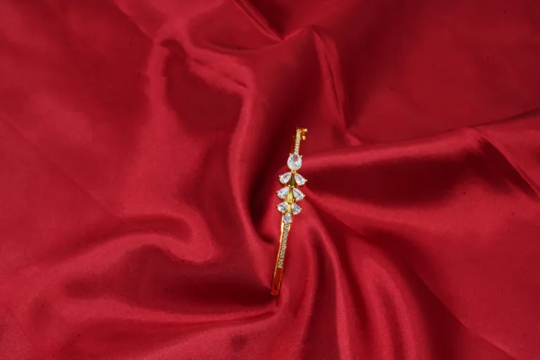 Gold Plated Pure Silver classy Kada
