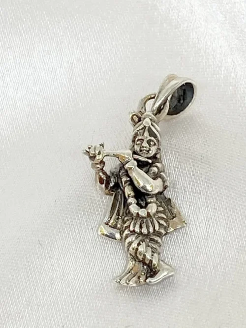 Pure Silver krishna Pendant