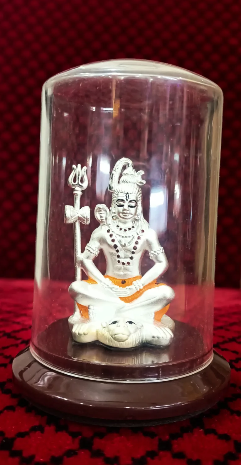 Mahadev shiva pure silver idol