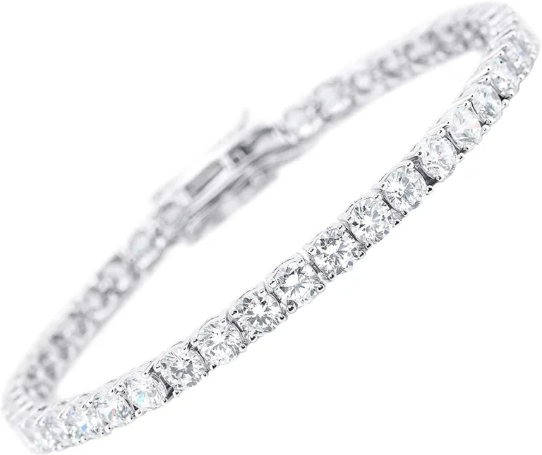 Silver solitaire designer bracelet - Image 3