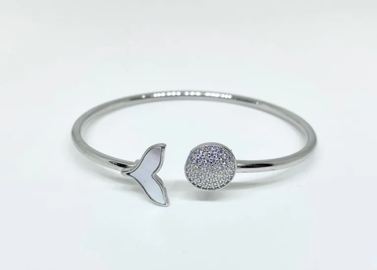 925 silver mermaid bracelet kada