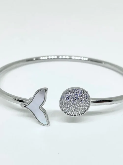925 silver mermaid bracelet kada