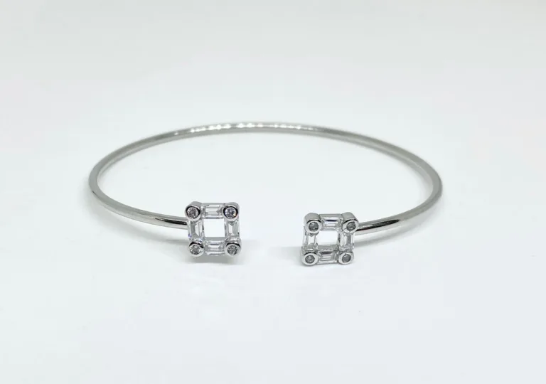Square Ad Silver Kada