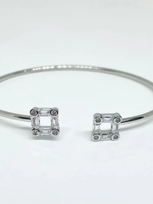 Square Ad Silver Kada
