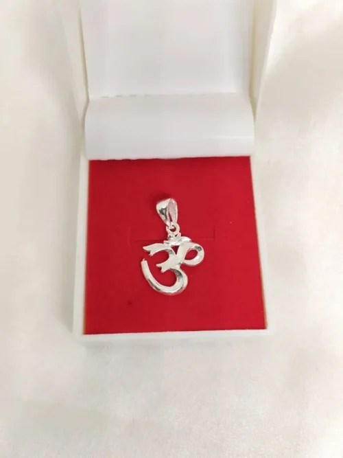 Om 925 Silver Pendant