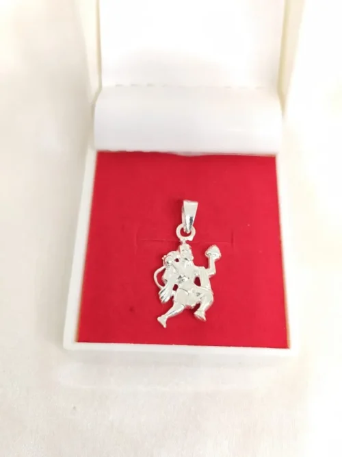 God Hanuman 925 Silver Pendant