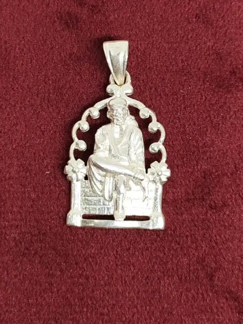 Saibaba 925 Silver Pendant