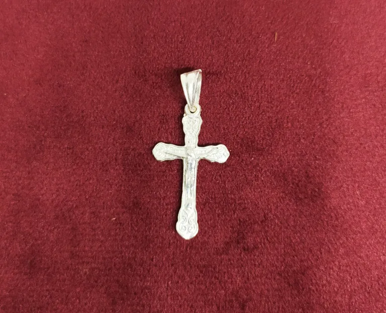 Jesus Cross 925 Silver Pendant