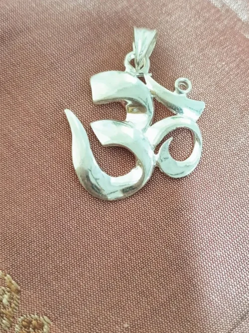 Om 925 Silver Pendant