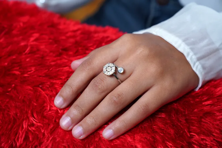 92.5 Silver Fan ring