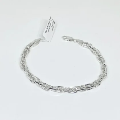92.5 sterling silver mens bracelet