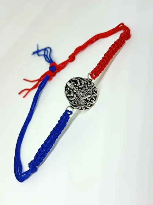 Ganesha Pure silver rakhi