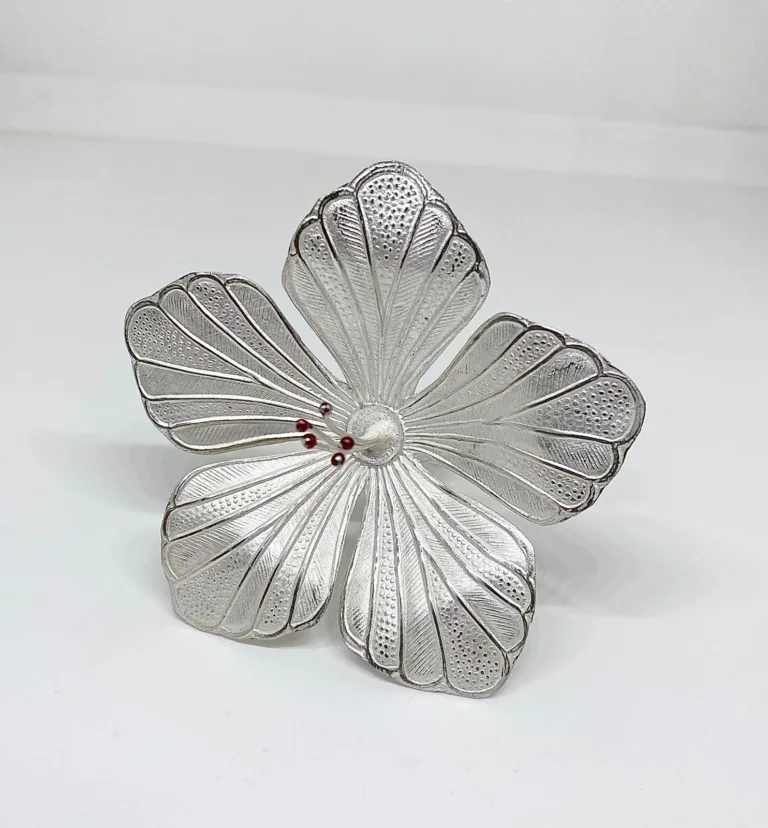 92.5 Pure Silver Flower