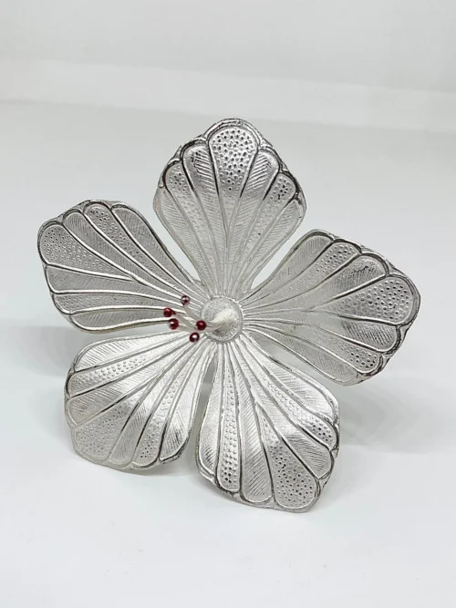 92.5 Pure Silver Flower