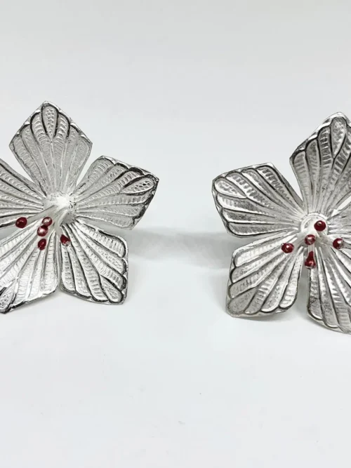92.5 Pure Silver Small Flower