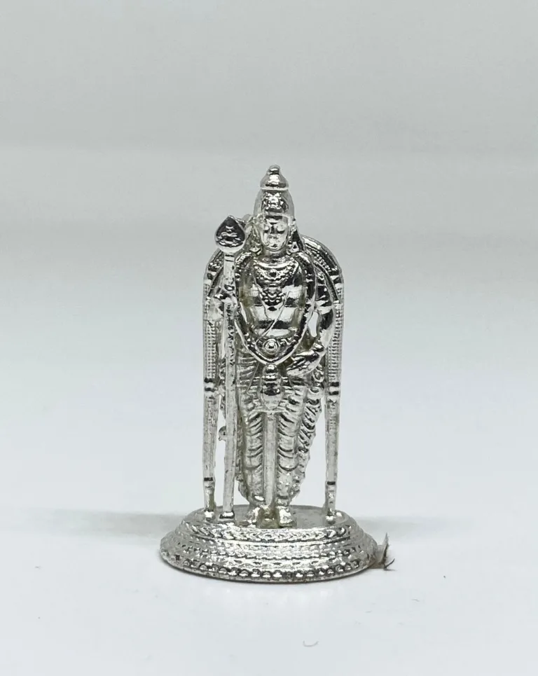Silver Murugan idol