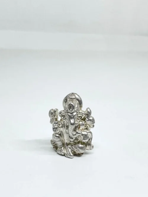 92.5 Pure Silver Small Ganpati Murti