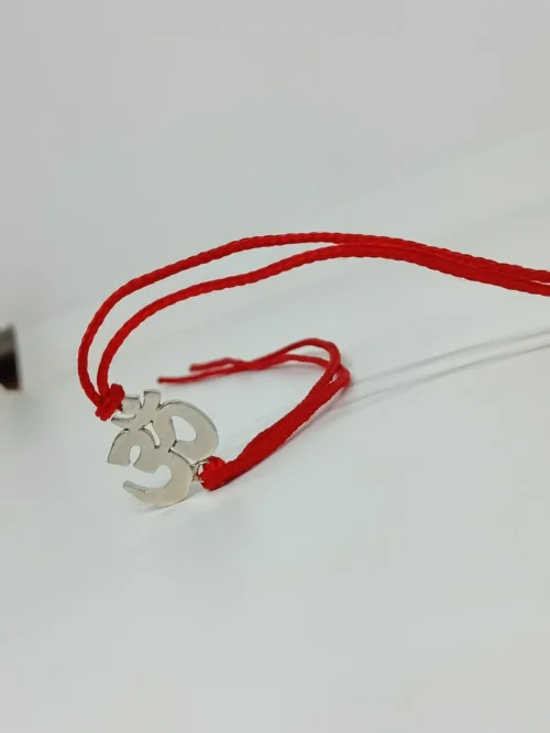92.5 Pure Silver OM Rakhi