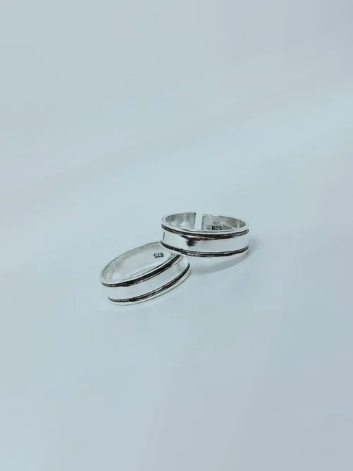 92.5 Pure Silver Band Toe Ring