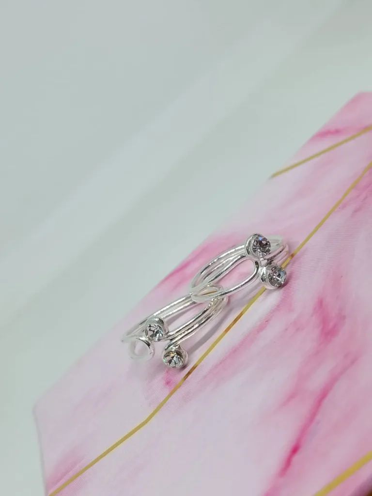 92.5 Pure Silver Toe Ring