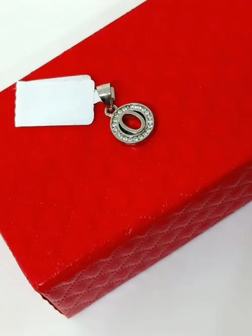 92.5 Silver  O Letter Pendent