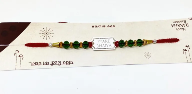 Pure Silver Rakhi