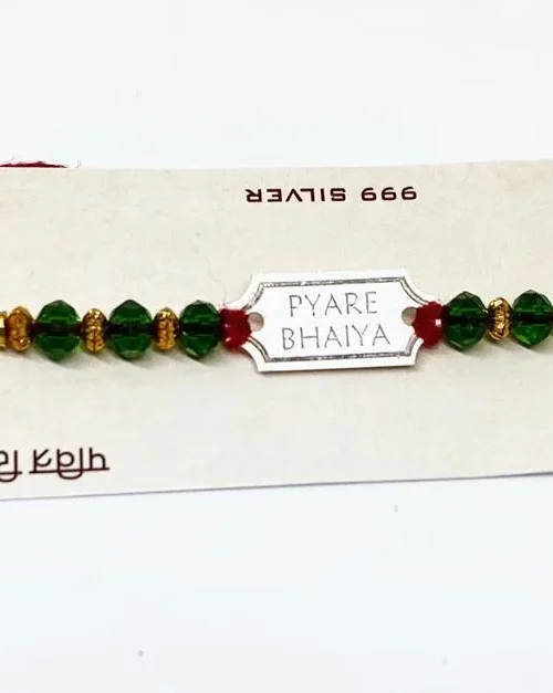 Pure Silver Rakhi