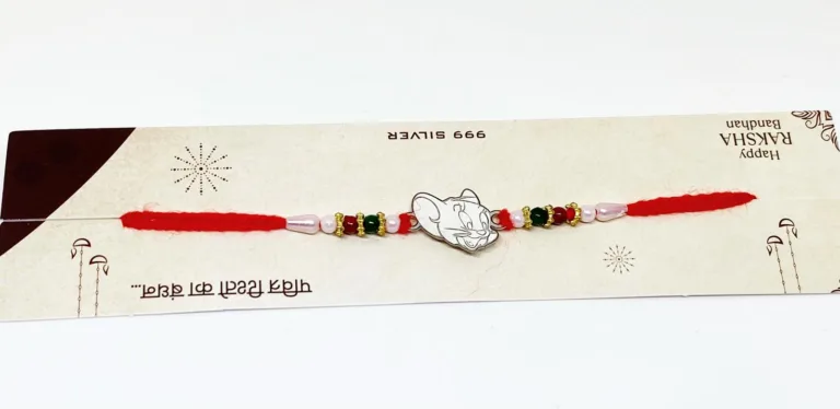 Pure Silver jerry Rakhi