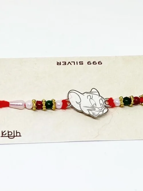 Pure Silver jerry Rakhi